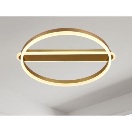 Ściemnialna oprawa sufitowa LED/60W/230V 3000-6500K + zdalne sterowanie