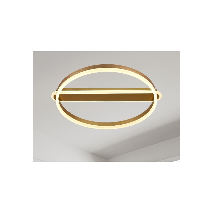 Ściemnialna oprawa sufitowa LED/60W/230V 3000-6500K + zdalne sterowanie
