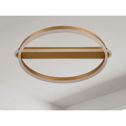 Ściemnialna oprawa sufitowa LED/60W/230V 3000-6500K + zdalne sterowanie