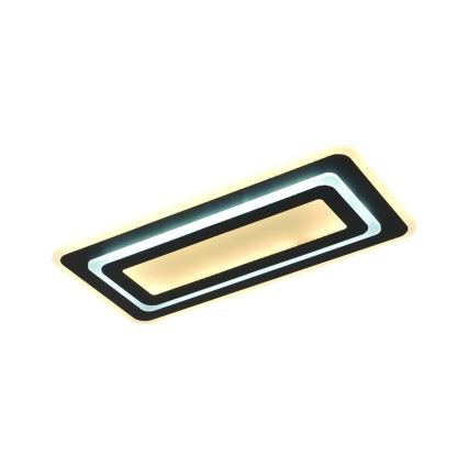 LED Ściemnialna oprawa sufitowa LED/85W/230V 3000-6500K czarna + pilot
