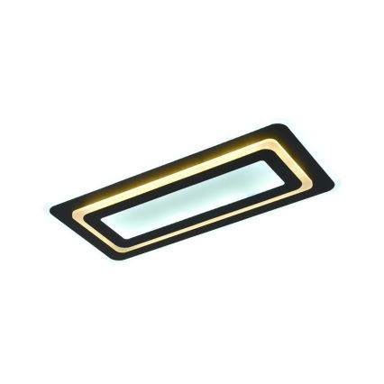 LED Ściemnialna oprawa sufitowa LED/85W/230V 3000-6500K czarna + pilot