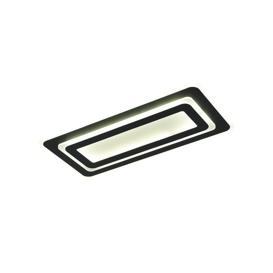 LED Ściemnialna oprawa sufitowa LED/85W/230V 3000-6500K czarna + pilot