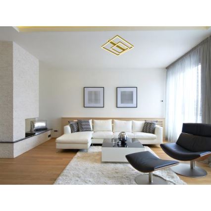 Ściemnialna oprawa sufitowa LED/95W/230V 3000-6500K + pilot zdalnego sterowania