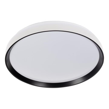 Ściemnialna oprawa sufitowa LED LIXAN LED/65W/230V 3000-6500K śr. 48,6 cm biały/czarny + pilot zdalnego sterowania