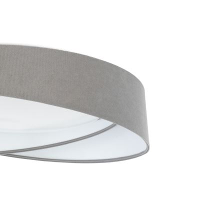 LED ściemnialna lampa sufitowa SMART GALAXY MODERN LED/24W/230V 3000-6500K śr. 55 cm szara/biała + pilot zdalnego sterowania