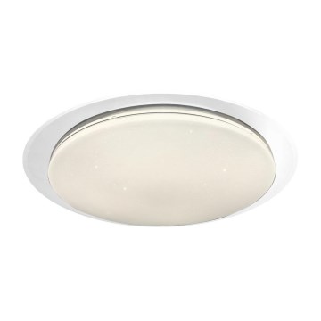 Ściemnialna oprawa sufitowa LED SONIC LED/35W/230V 3000-6000K śr. 45 cm biała + pilot zdalnego sterowania