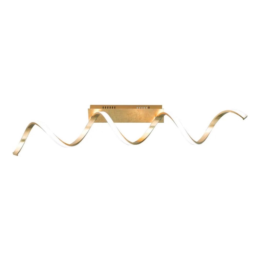 Ściemnialna oprawa sufitowa RUSSEL LED/32W/230V złota