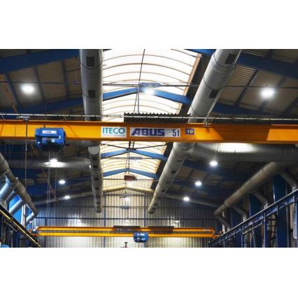 LED ściemnialna przemysłowa oprawa techniczna GOLY PLUS HIGHBAY LED/150W/230V 4000K IP65 czarna