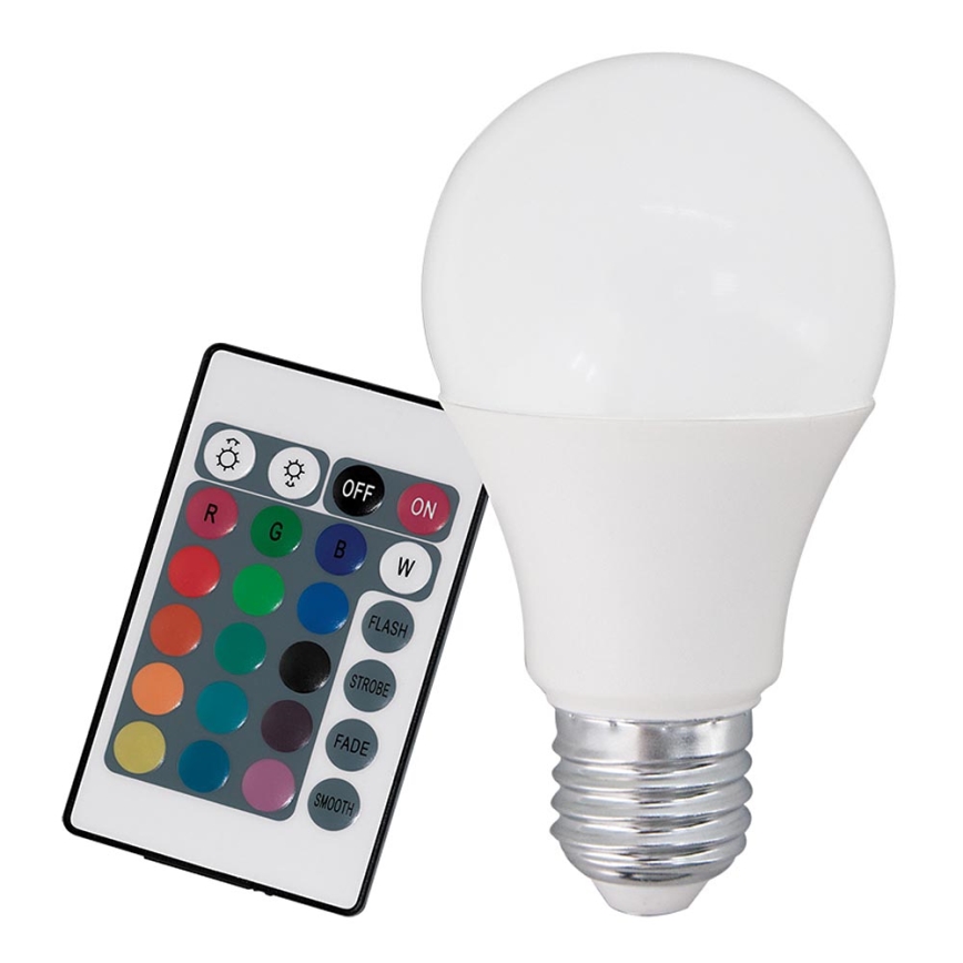 Ściemnialna RGB LED żarówka A60 E27/6W/230V 3000K - Eglo