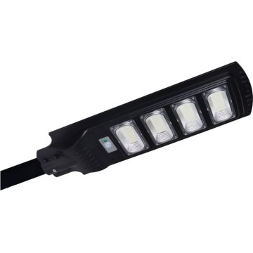Ściemnialna solarna lampa uliczna LED z czujnikiem URBI LED/11W/3,2V 6500K 15000 mAh IP54 + zdalne sterowanie