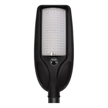 Ściemnialna solarna lampa uliczna LED z czujnikiem VENICE LED/100W/3,2V 6000 mAh IP65 czarna + pilot