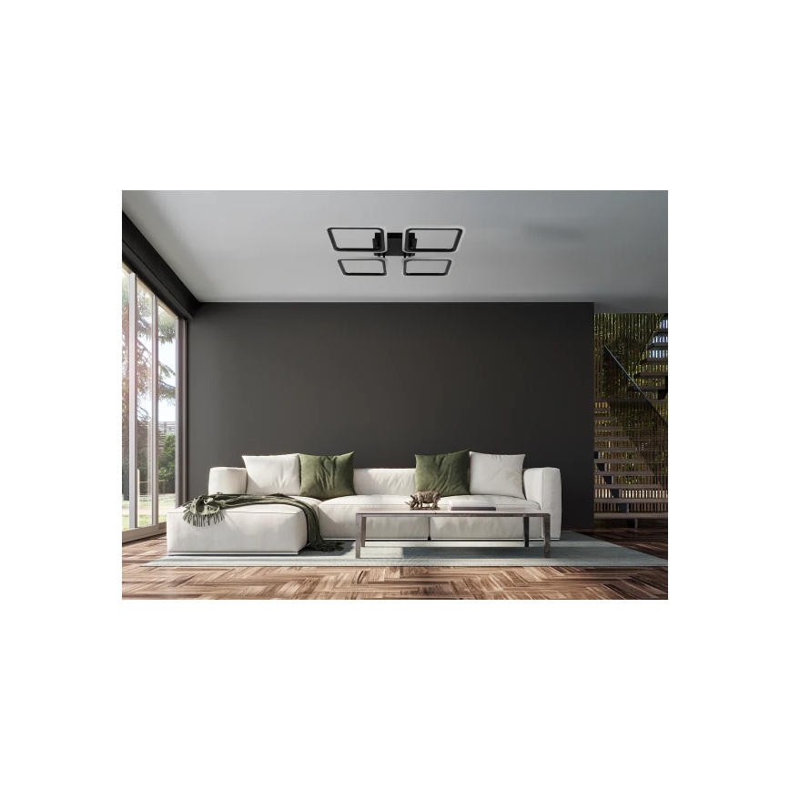 Ściemnialna sufitowa oprawa LED/95W/230V 3000-6500K + pilot zdalnego sterowania
