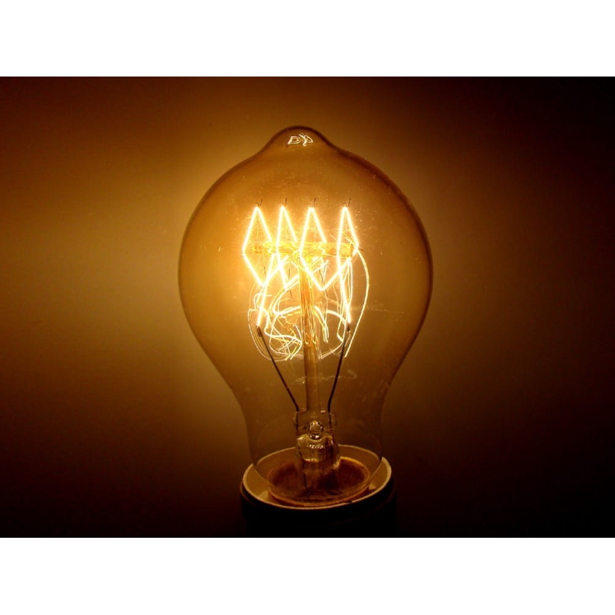 Ściemnialna wytrzymała żarówka dekoracyjna SCROBB A19 E27/60W/230V 2200K