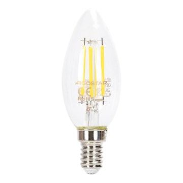 Ściemnialna żarówka LED FILAMENT C35 E14/4W/230V 6500K - Aigostar