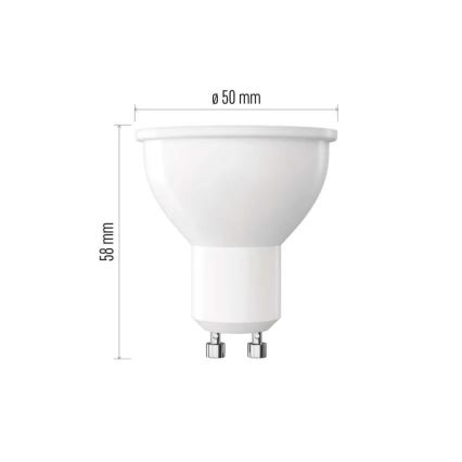 Ściemnialna żarówka LED MR16 GU10/7W/230V 4000K