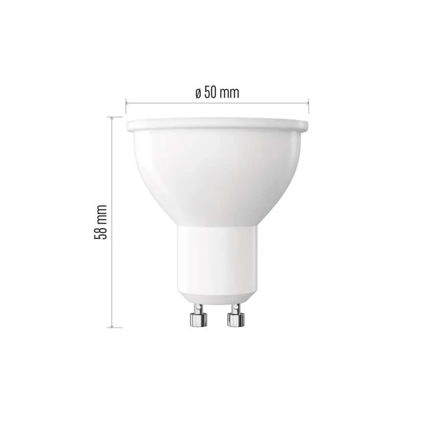 Ściemnialna żarówka LED MR16 GU10/7W/230V 4000K