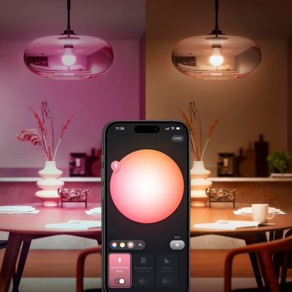 Ściemnialna żarówka LED Philips Hue White And Color Ambiance Essential E27/8W/230V 2200-6500K