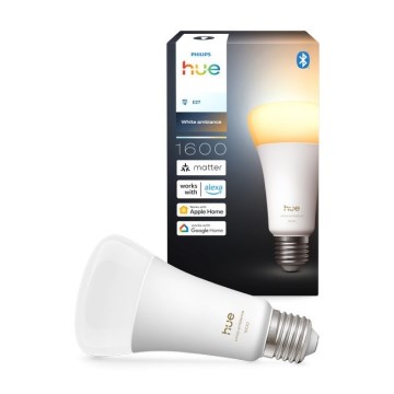 Ściemnialna żarówka LED Philips Hue WHITE AMBIANCE E27/11,8W/230V 1000-20000K
