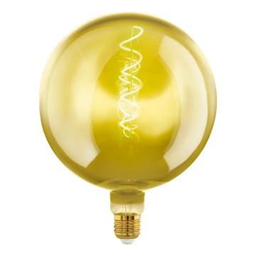 Ściemnialna żarówka LED VINTAGE G200 E27/4W/230V 1900K złota - Eglo 110096