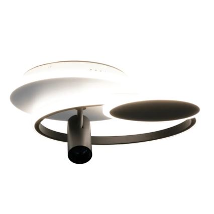 Ściemnialne oświetlenie LED LED/65W/230V 3000-6500K biały/czarny + pilot zdalnego sterowania