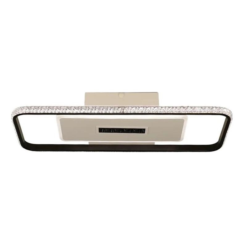 Ściemnialne oświetlenie LED LED/75W/230V 3000-6500K biały/czarny + pilot zdalnego sterowania