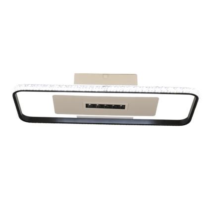 Ściemnialne oświetlenie LED LED/75W/230V 3000-6500K biały/czarny + pilot zdalnego sterowania
