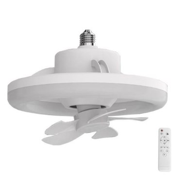 Ściemnialne oświetlenie LED z wentylatorem LED/30W/230V 3000-6500K białe + pilot zdalnego sterowania