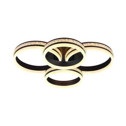 Ściemnialny natynkowy żyrandol LED 150W/230V 3000-6500K + pilot zdalnego sterowania