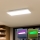 Ściemnialny panel natynkowy LED RGBW/22W/230V 2700-6500K 29,5x59,5 cm + pilot zdalnego sterowania