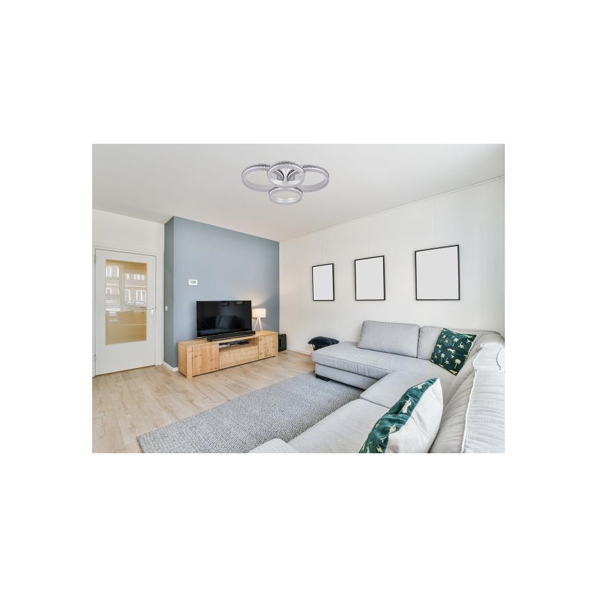 Ściemnialny plafon natynkowy LED/150W/230V 3000-6500K + pilot zdalnego sterowania