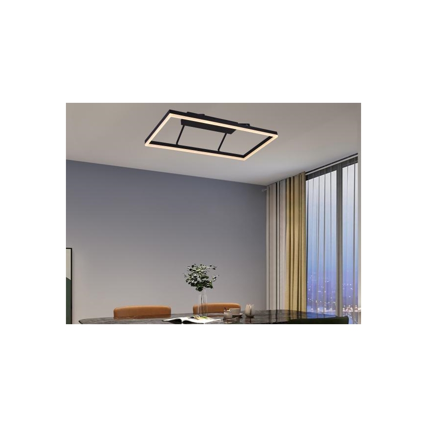 Ściemnialny plafon natynkowy LED 55W/230V 3000-6500K + zdalne sterowanie