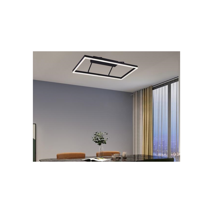 Ściemnialny plafon natynkowy LED 55W/230V 3000-6500K + zdalne sterowanie