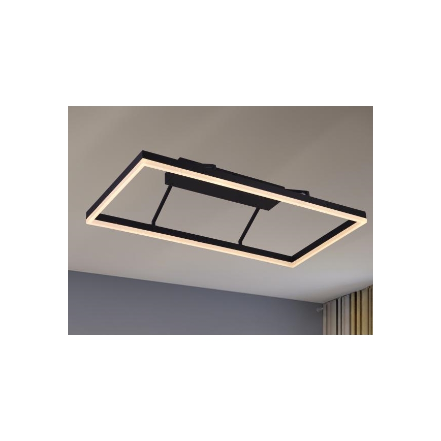 Ściemnialny plafon natynkowy LED 55W/230V 3000-6500K + zdalne sterowanie