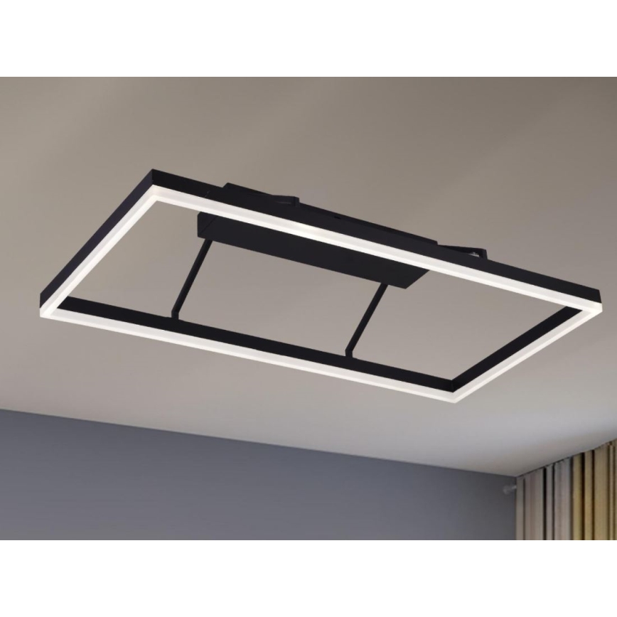 Ściemnialny plafon natynkowy LED 55W/230V 3000-6500K + zdalne sterowanie