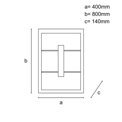 Ściemnialny plafon natynkowy LED 55W/230V 3000-6500K + zdalne sterowanie