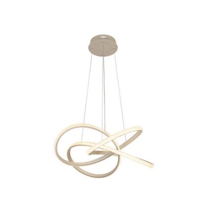 Ściemnialny żyrandol LED na lince LED/95W/230V 3000-6500K śr. 57 cm + pilot zdalnego sterowania