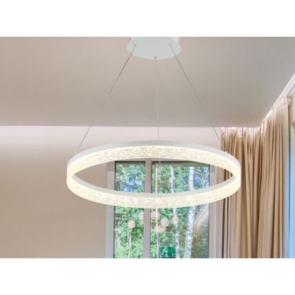 Ściemnialny żyrandol LED na lince ALIANZ LED/45W/230V 3000-6000K śr. 60 cm + pilot zdalnego sterowania
