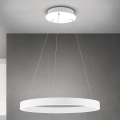ściemnialny żyrandol LED na lince KOLK LED/60W/230V 2700/3000/4000K śr. 60 cm biały