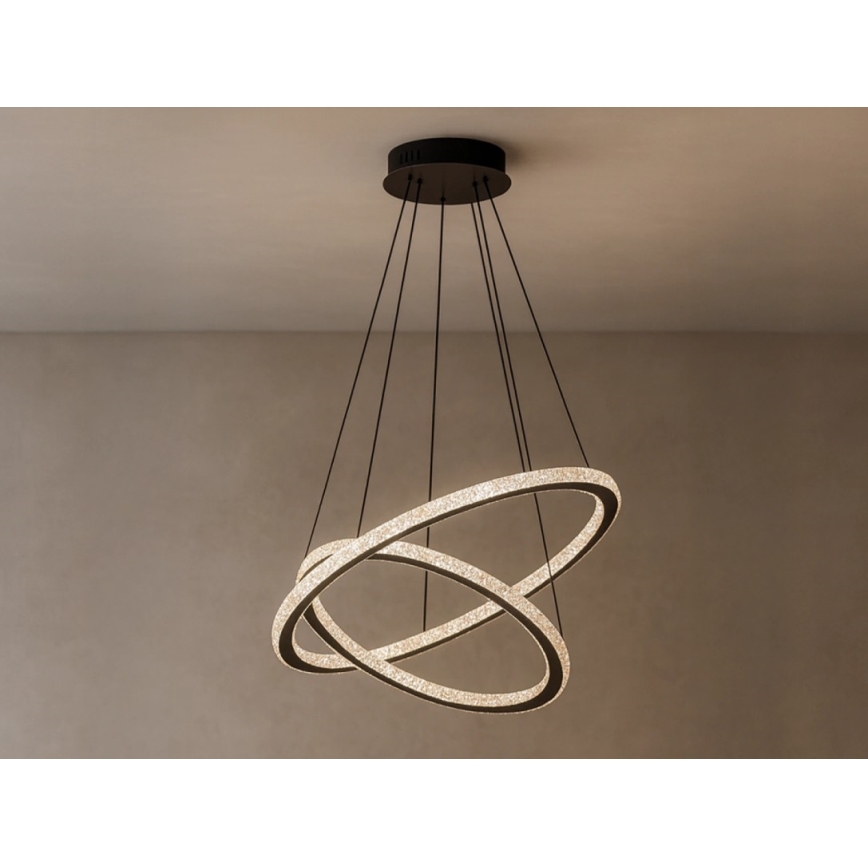 Ściemnialny żyrandol LED na lince LED/150W/230V 3000-6500K + zdalne sterowanie