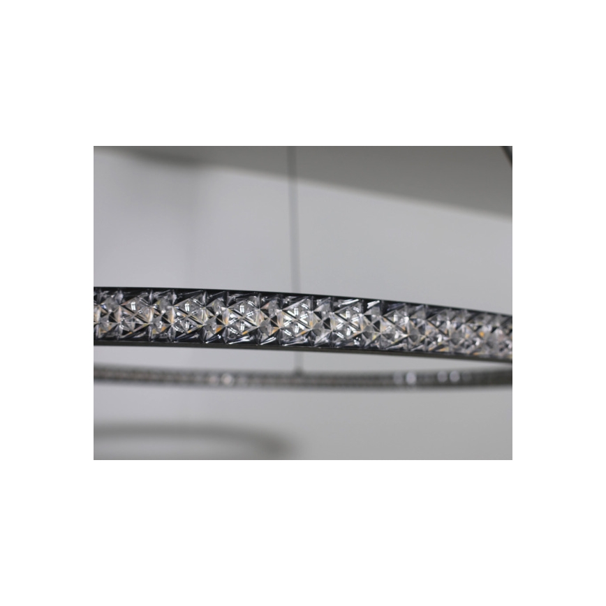 Ściemnialny żyrandol LED na lince LED/150W/230V 3000-6500K + zdalne sterowanie