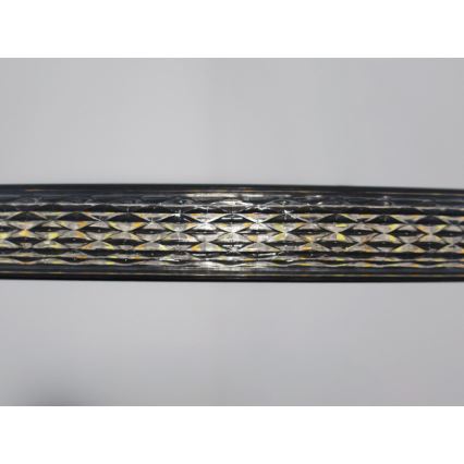 LED ściemnialny żyrandol wiszący na lince LED/55W/230V 3000–6500K, średnica 60 cm + pilot zdalnego sterowania