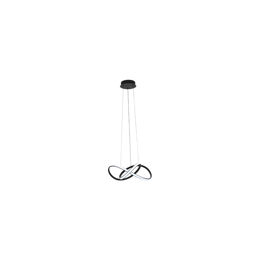 LED Żyrandol na linkach z regulacją jasności LED/65W/230V 3000-6500K Ø 49 cm + pilot zdalnego sterowania