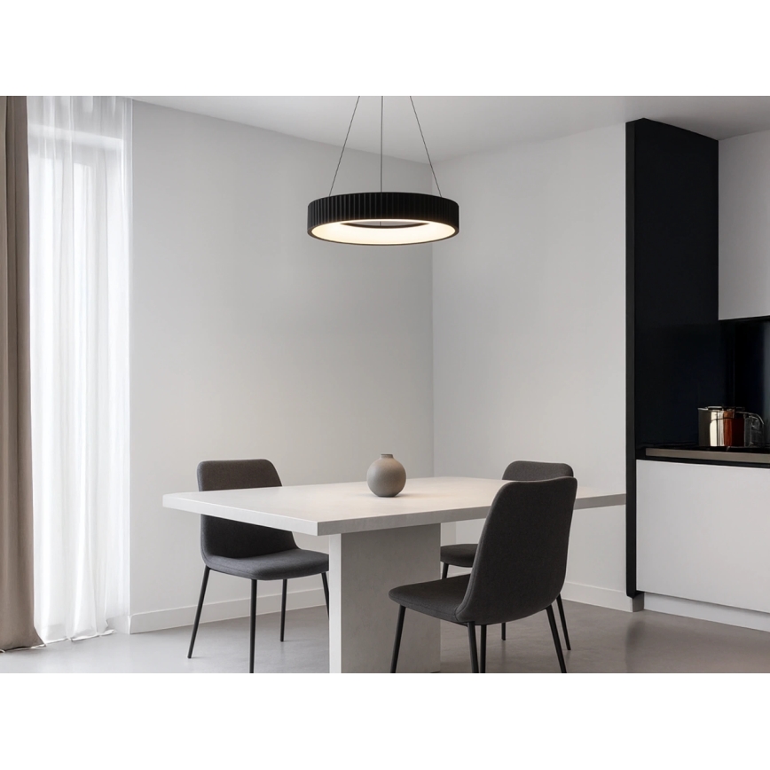 Ściemnialny żyrandol LED na lince LED/75W/230V 3000-6500K śr. 49 cm + pilot