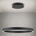 ściemnialny żyrandol LED na linkach KOLK LED/60W/230V 2700/3000/4000K śr. 60 cm czarny