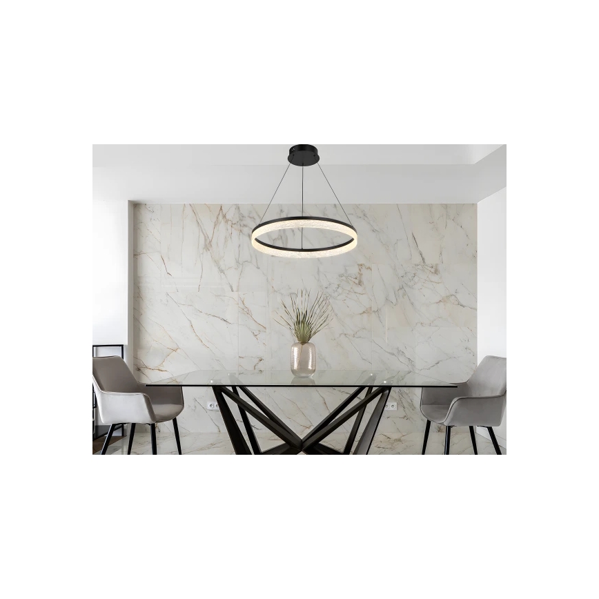 Lampa wisząca LED ściemnialna na lince ALIANZ LED/60W/230V 3000-6000K śr. 80 cm + pilot zdalnego sterowania