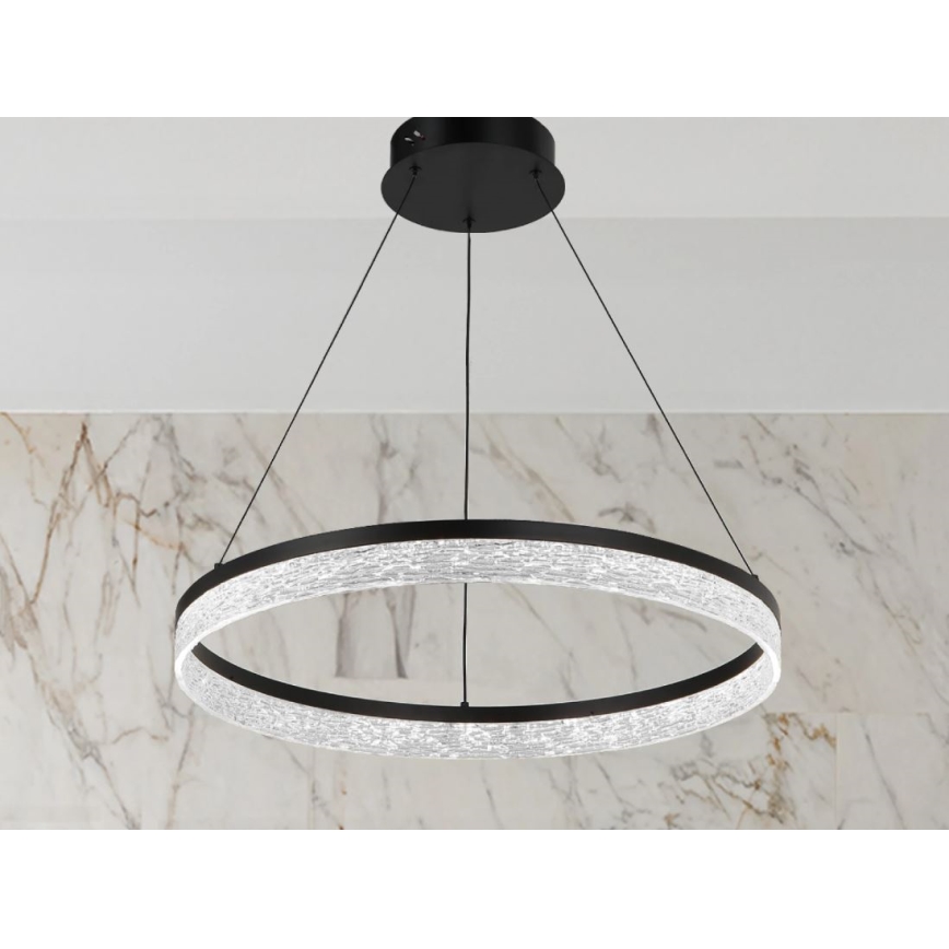 Lampa wisząca LED ściemnialna na lince ALIANZ LED/60W/230V 3000-6000K śr. 80 cm + pilot zdalnego sterowania