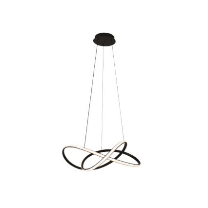 LED ściemnialny żyrandol na lince LED/85W/230V 3000–6500K śr. 60 cm + pilot zdalnego sterowania