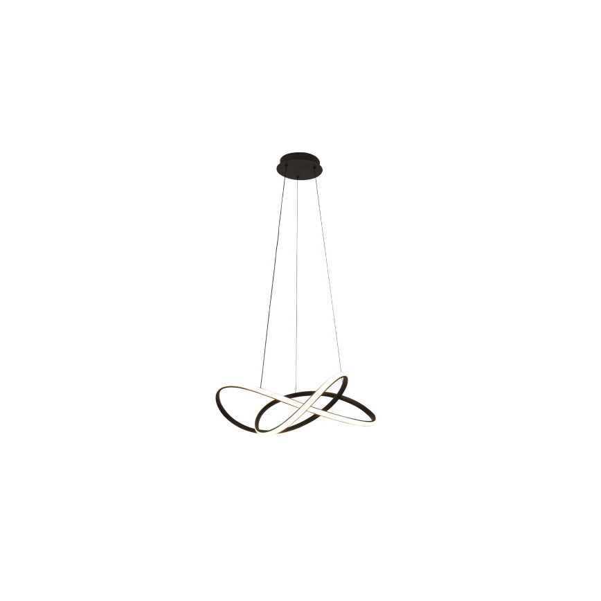 LED ściemnialny żyrandol na lince LED/85W/230V 3000–6500K śr. 60 cm + pilot zdalnego sterowania