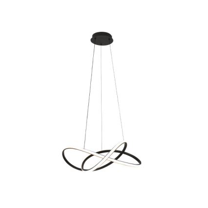 LED ściemnialny żyrandol na lince LED/85W/230V 3000–6500K śr. 60 cm + pilot zdalnego sterowania