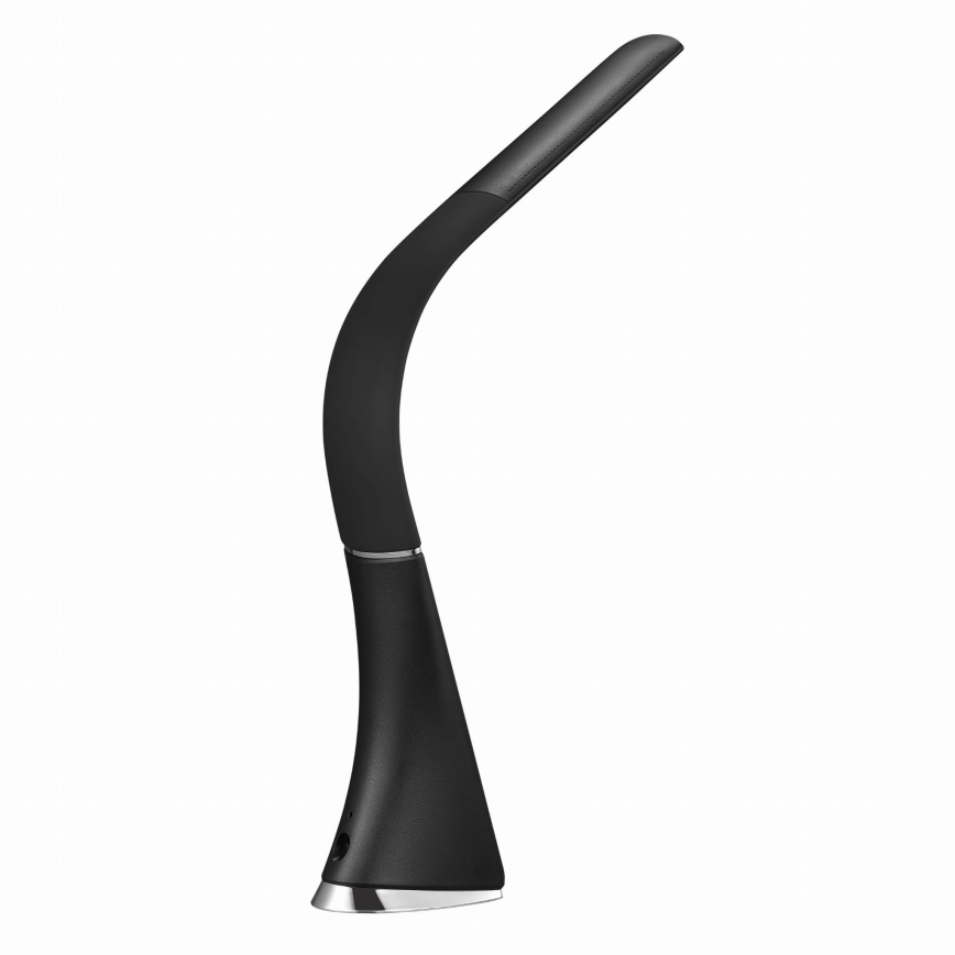 Ściemniana dotykowa lampa stołowa z wyświetlaczem LED, 7W/5V, czarna